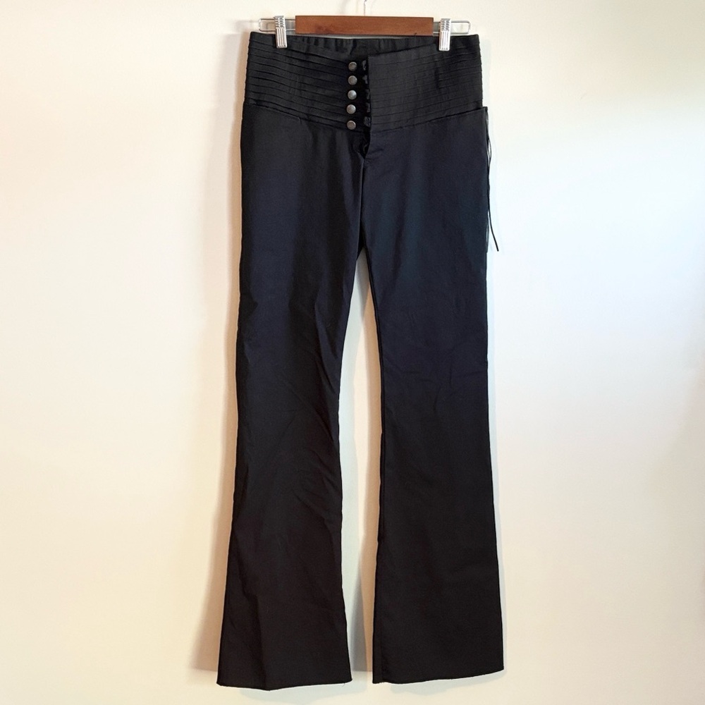 Alvin Valley Black Flare Pants